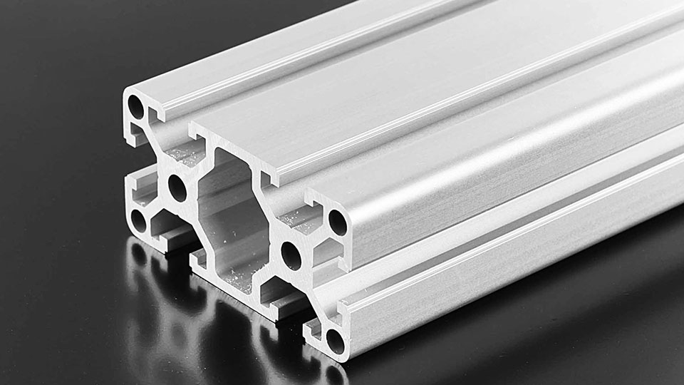 6063 Aluminum Extrusion Part On the Desk