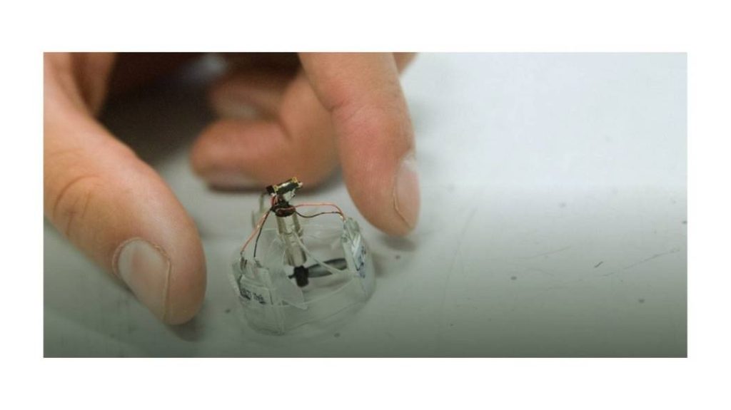 This image shows the Piccolissimo Drone, the world’s smallest drone. Its tiny size and compact design demonstrate how technology can be packed into a small frame.