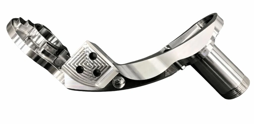 Alt text: A schematic diagram  of 5-axis CNC working, showing the movement direction along different axes 