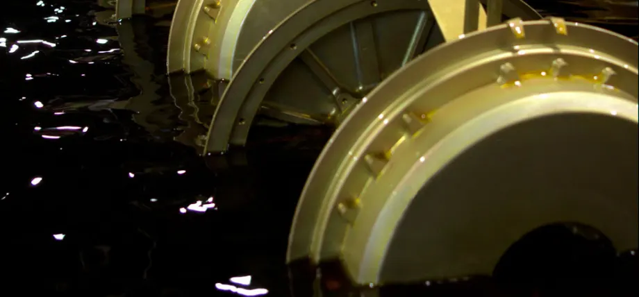 yellow parts dipped in black chem film solution