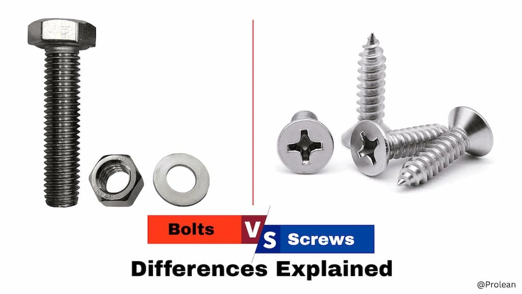 Bolts and Screws: What Are the Differences?