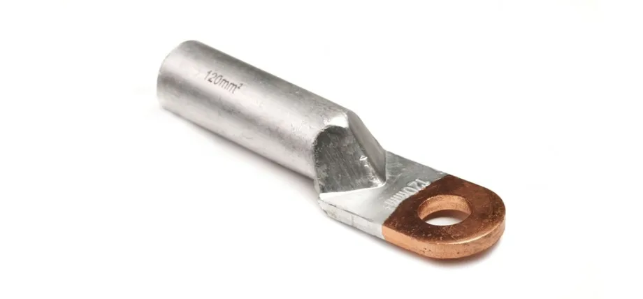 Copper plated tip of electrical connector