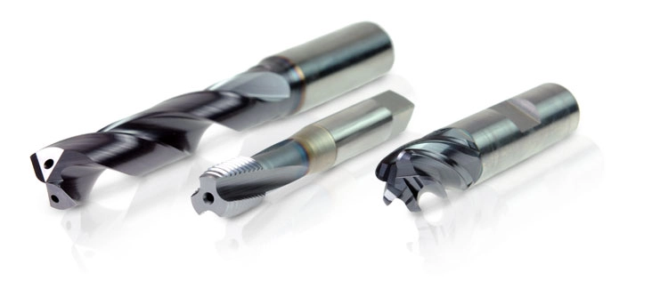 Specialised cutting tools designed for machining titanium.