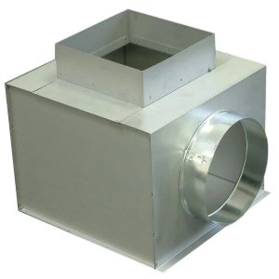A galvanneal steel HVAC duct component
